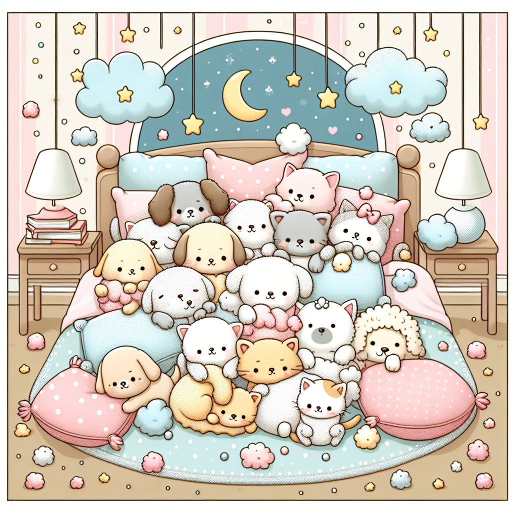 Dreamy Animal Friends Paint By Numbers Kits
