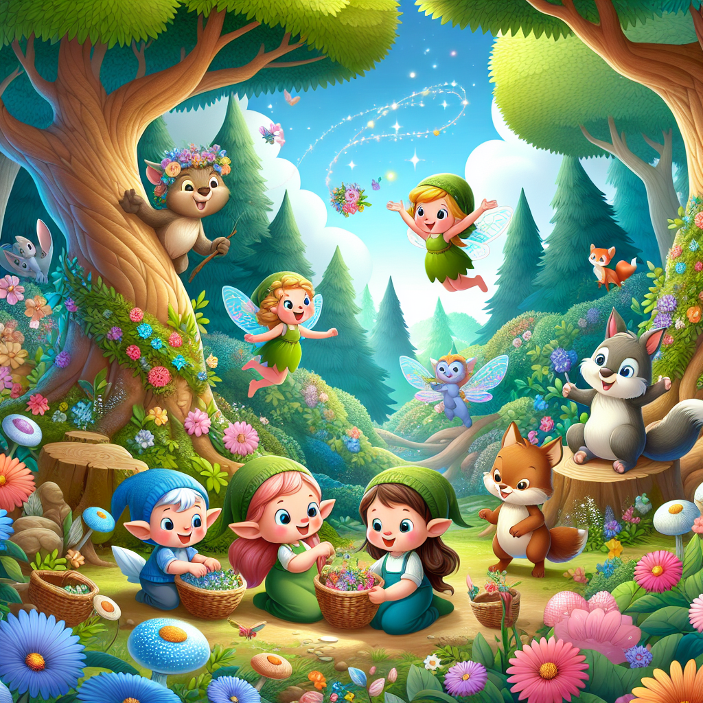 Magical Forest Guardians Paint By Numbers