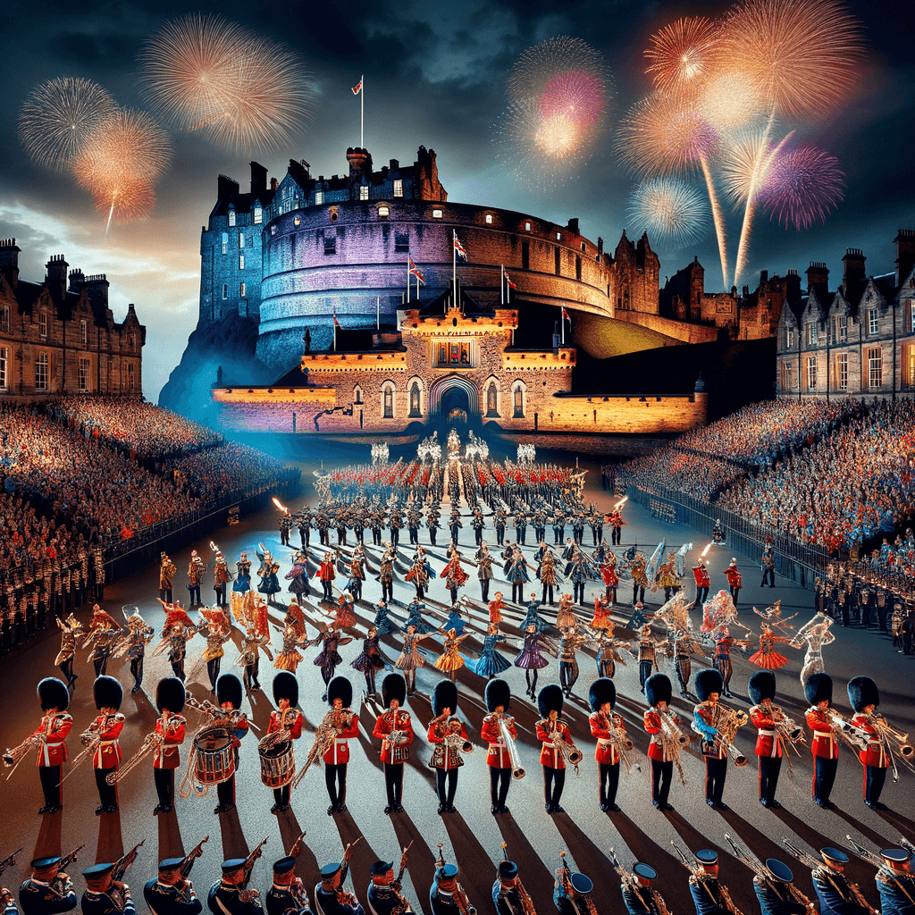 The Royal Edinburgh Military Tattoo - Scotland Painting Number Kit