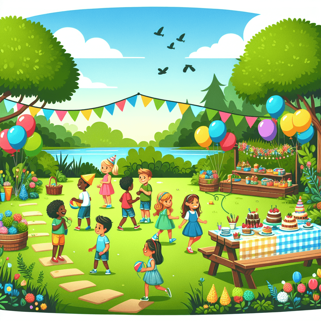 Happy Garden Party Paint By Color