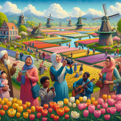 Tulip Time Festival Paint By Numbers