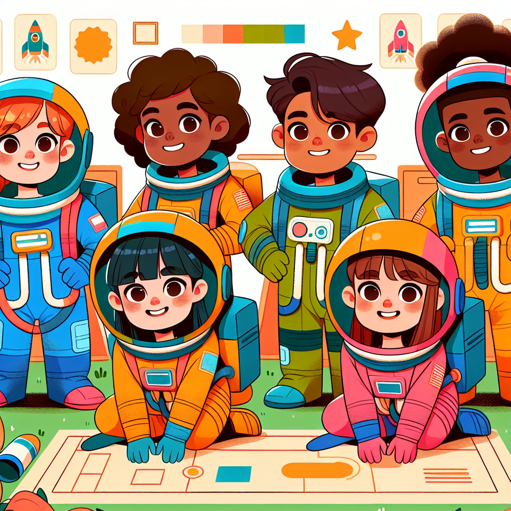 Astronaut Training Painting Number Kit