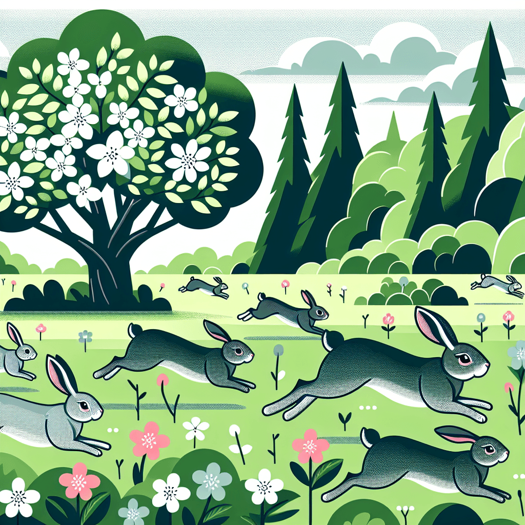 Racing Rabbits Paint By Number