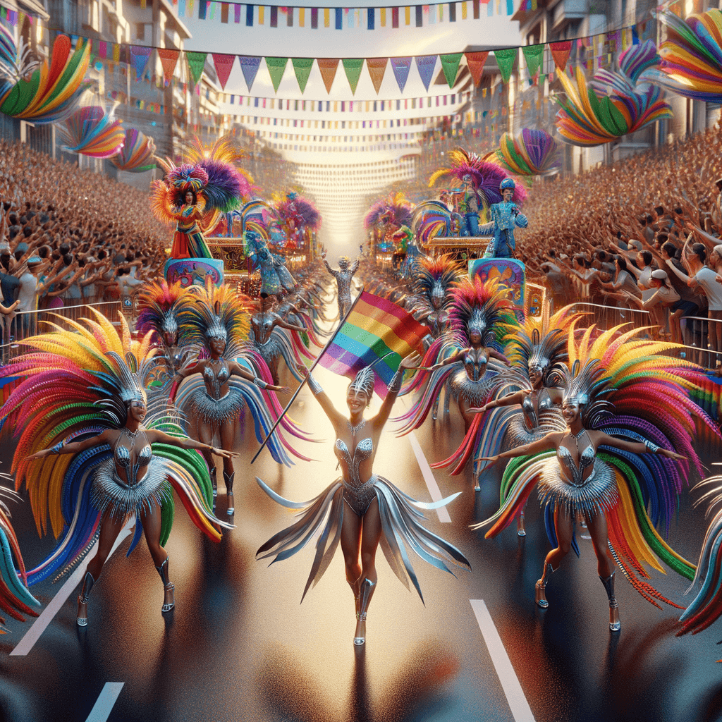 Pride Parade - São Paulo Painting By Numbers Kit