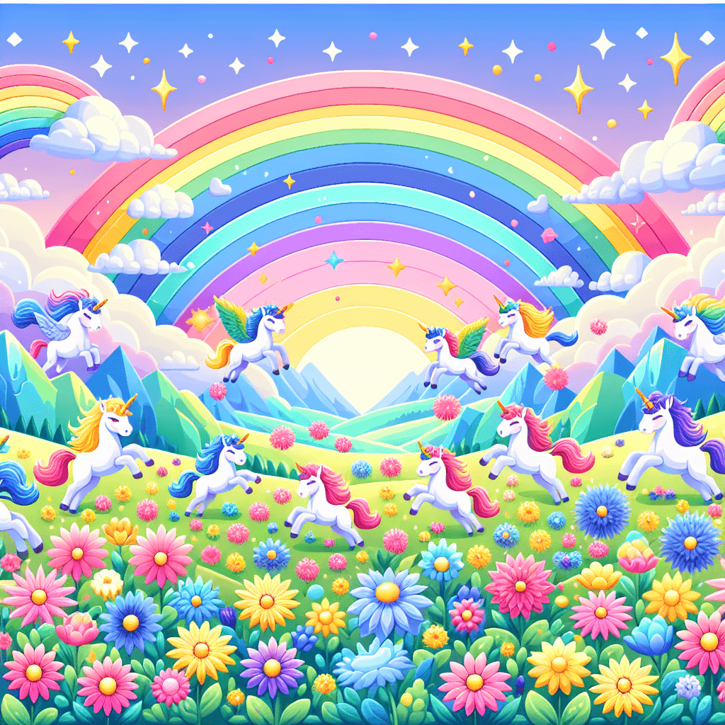 Fantasy Adventure With Unicorns Numbered Painting Kits