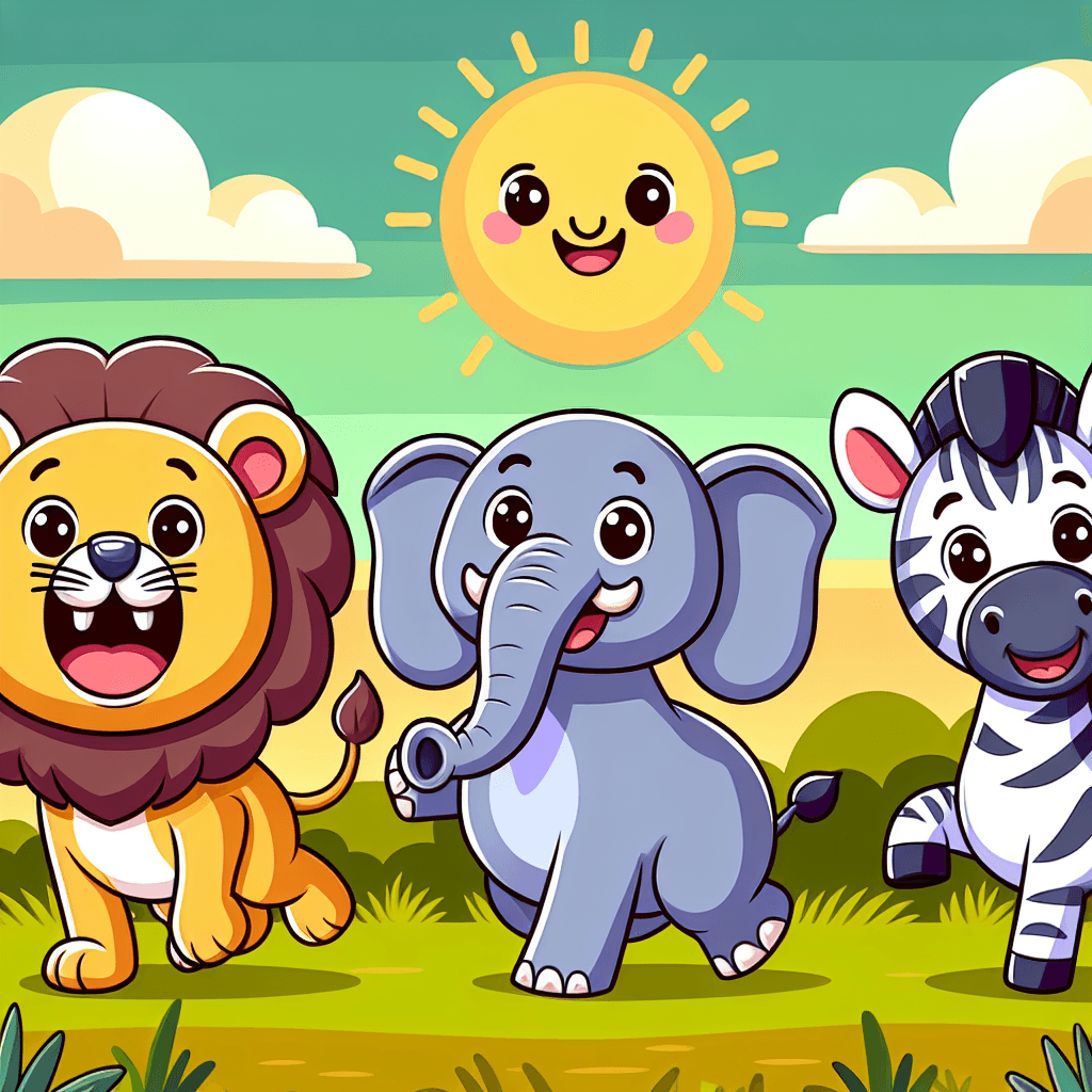Safari Wildlife Paint By Color