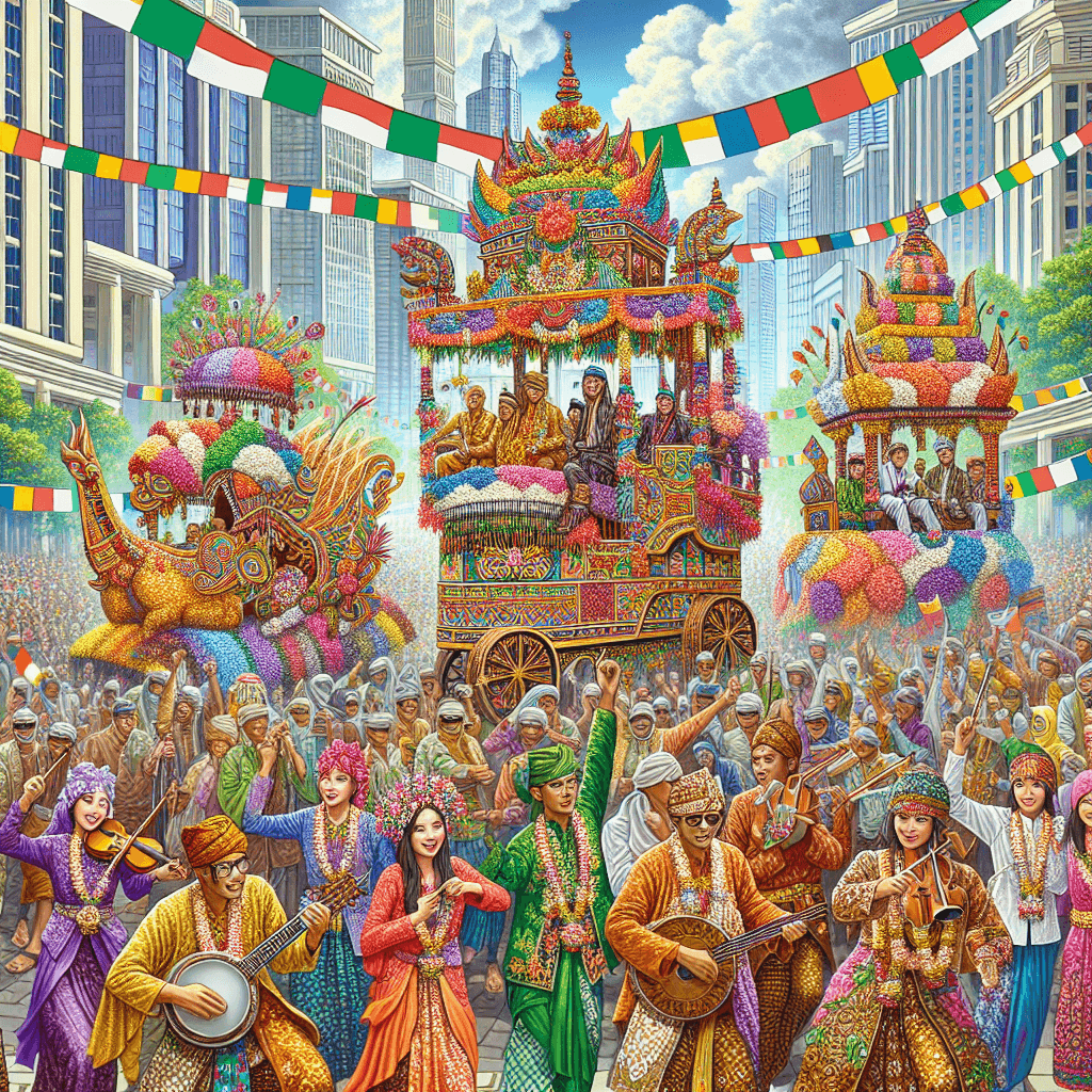 Karnaval Rakyat Paint By Numbers Kits