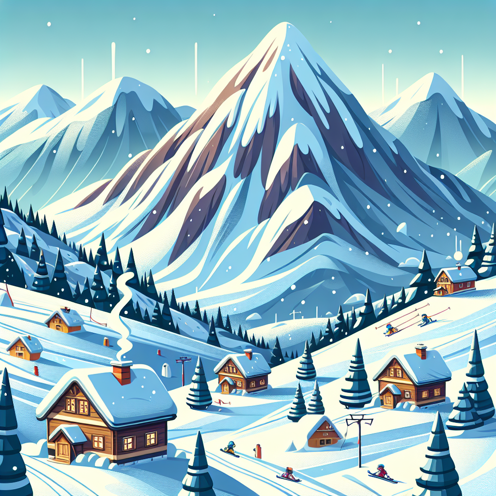 Mountain Ski Expedition Paint By Color