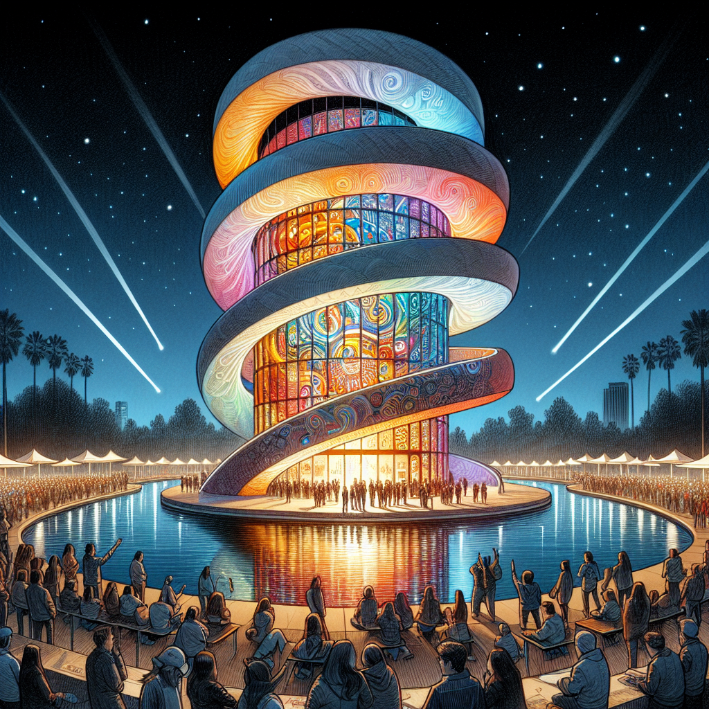 Guggenheim Bilbao’s Festival Of Lights DIY Paint By Numbers