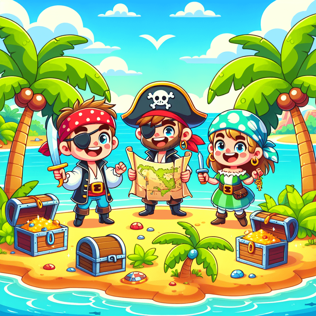Pirate Adventure Awaits Paint By Color