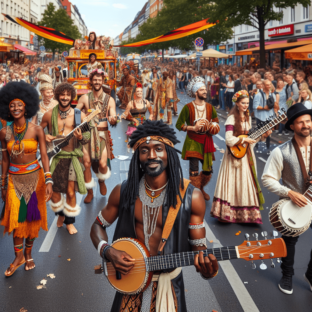 The Carnival Of Cultures - Germany Numbered Painting Kits