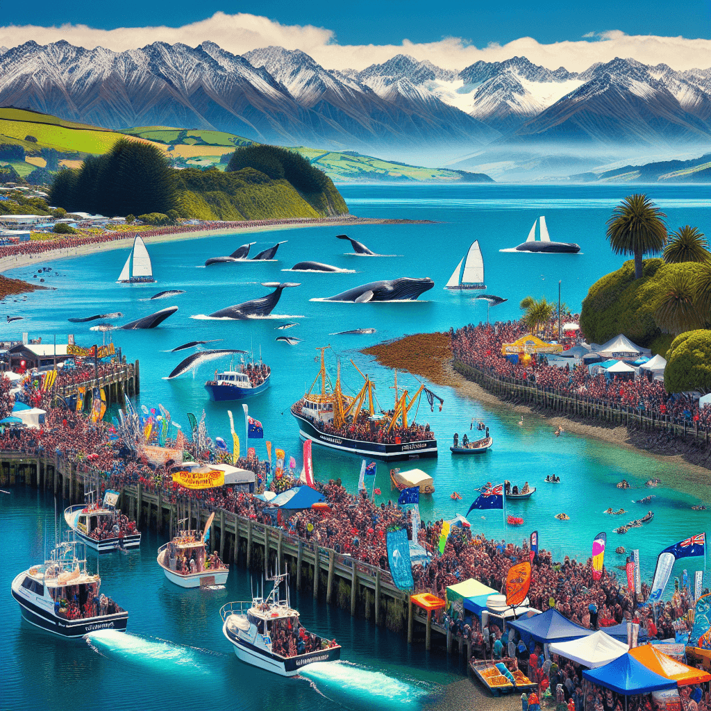 Kaikoura Whale Festival - New Zealand Paint By Numbers