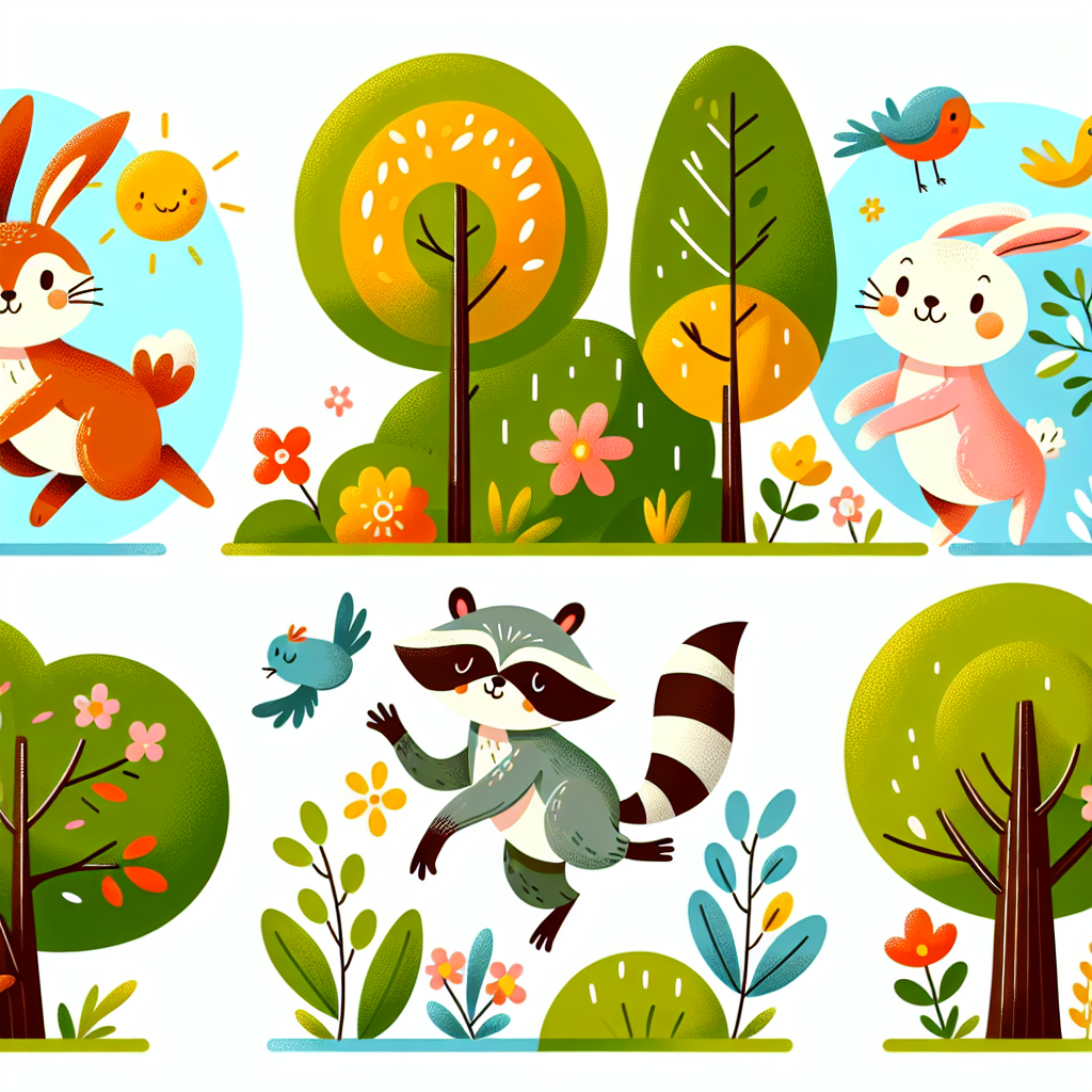 Curious Animal Friends Paint By Numbers Art