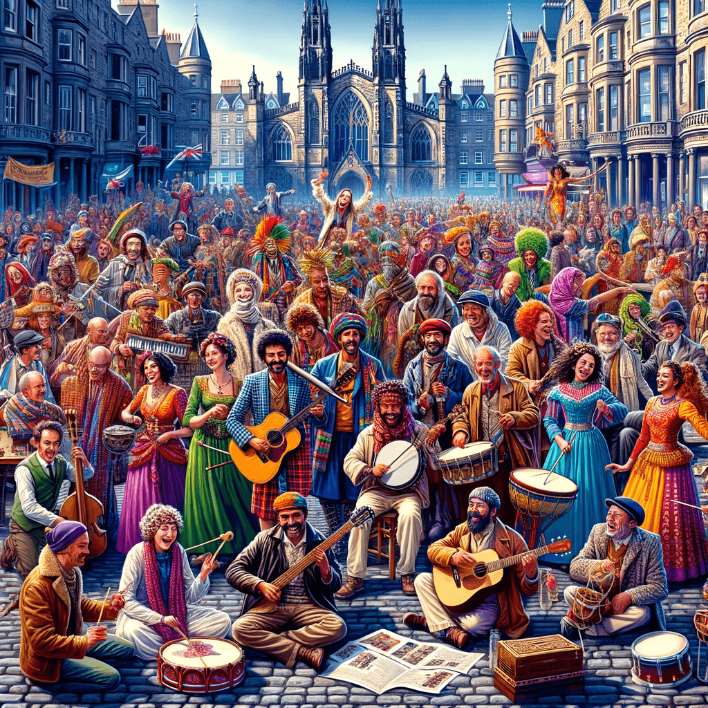 Edinburgh Festival Fringe - UK Numbered Painting Kits