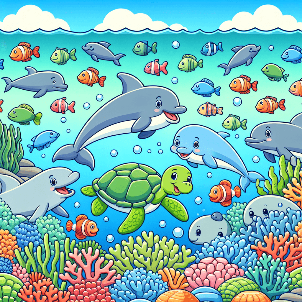Ocean Life Discovery Paint By Numbers Kits