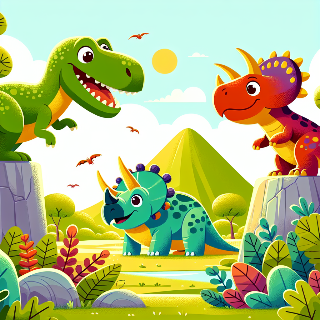 Dino World Exploration Paint By Number