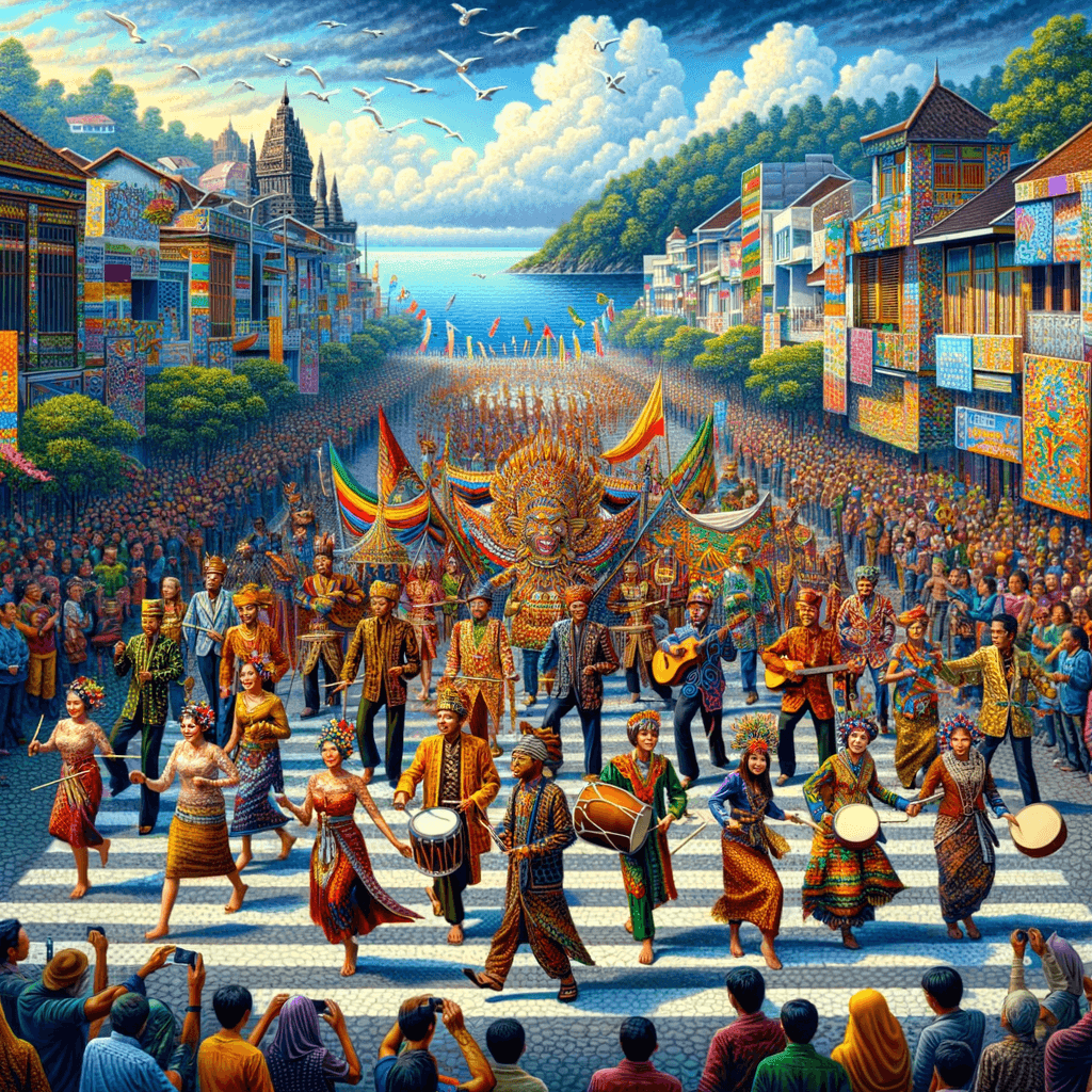 Karnival Di Ambon Paint By Numbers