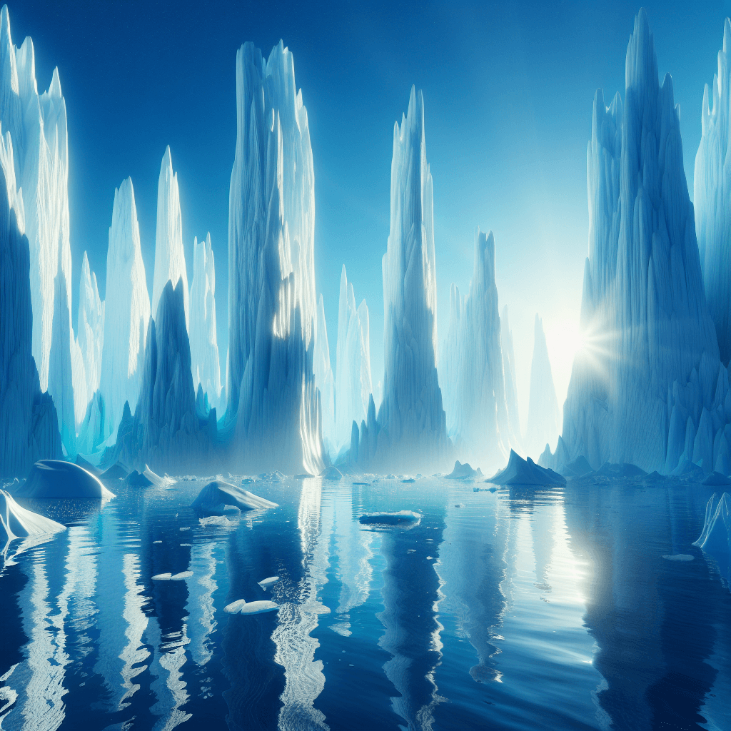 Majestic Iceberg Wonderland Paint By Color