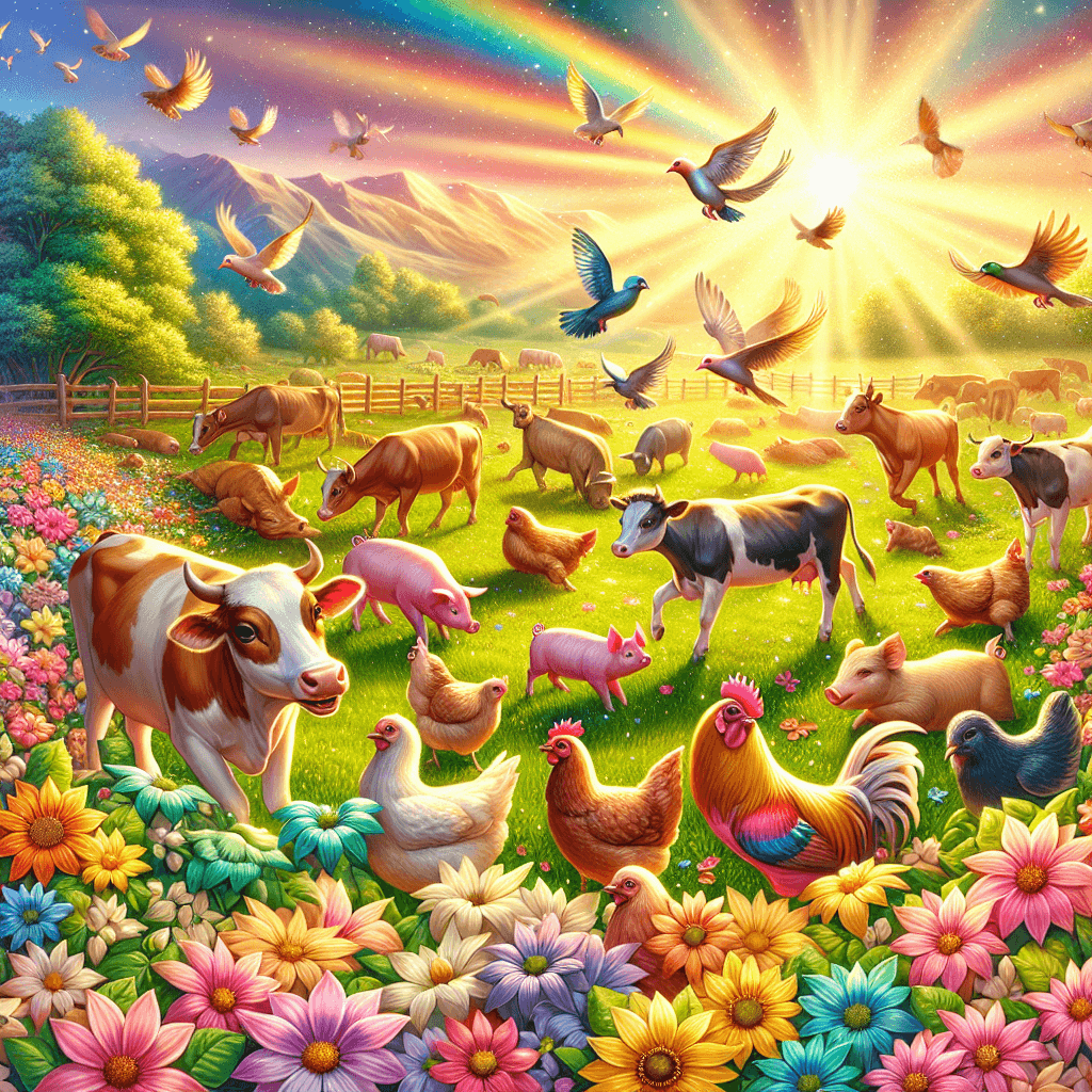 Playful Farmyard Adventures Paint By Color