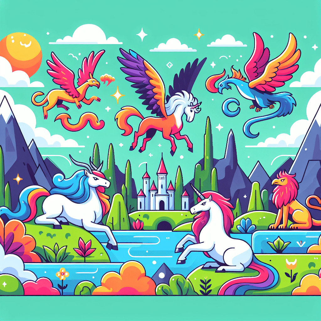 Mythical Beasts Unleashed Paint By Numbers