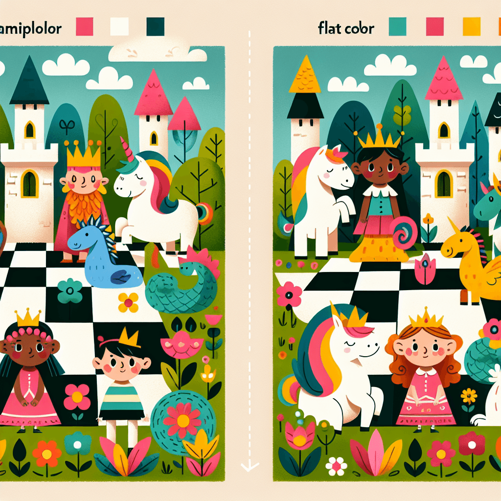 Dreamy Castle Gardens Numbered Painting Kits