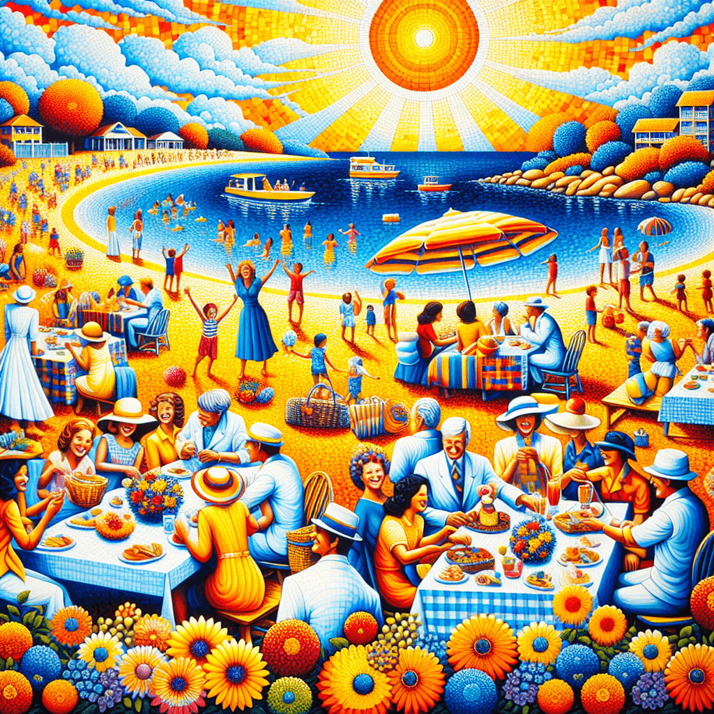 Joyful Summer Vibes DIY Paint By Numbers