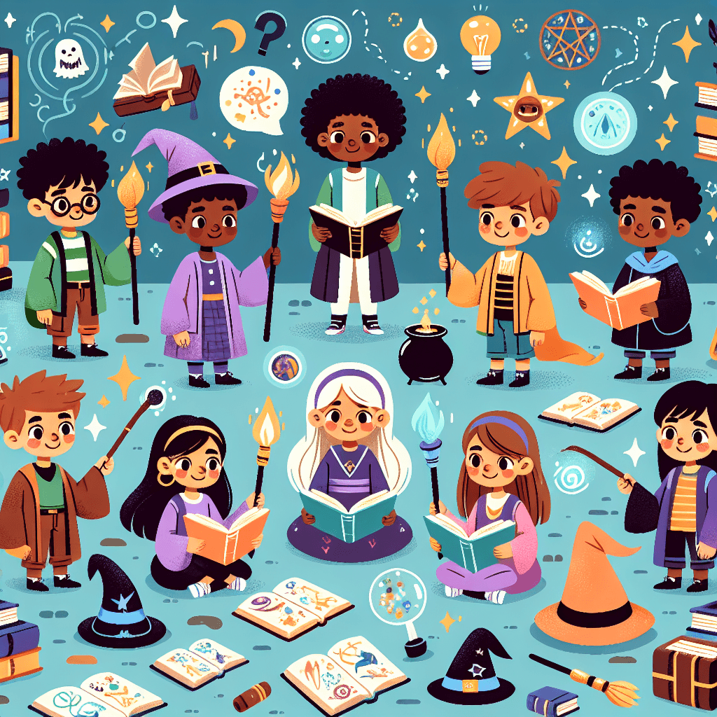 Wizard School Expedition Paint By Numbers