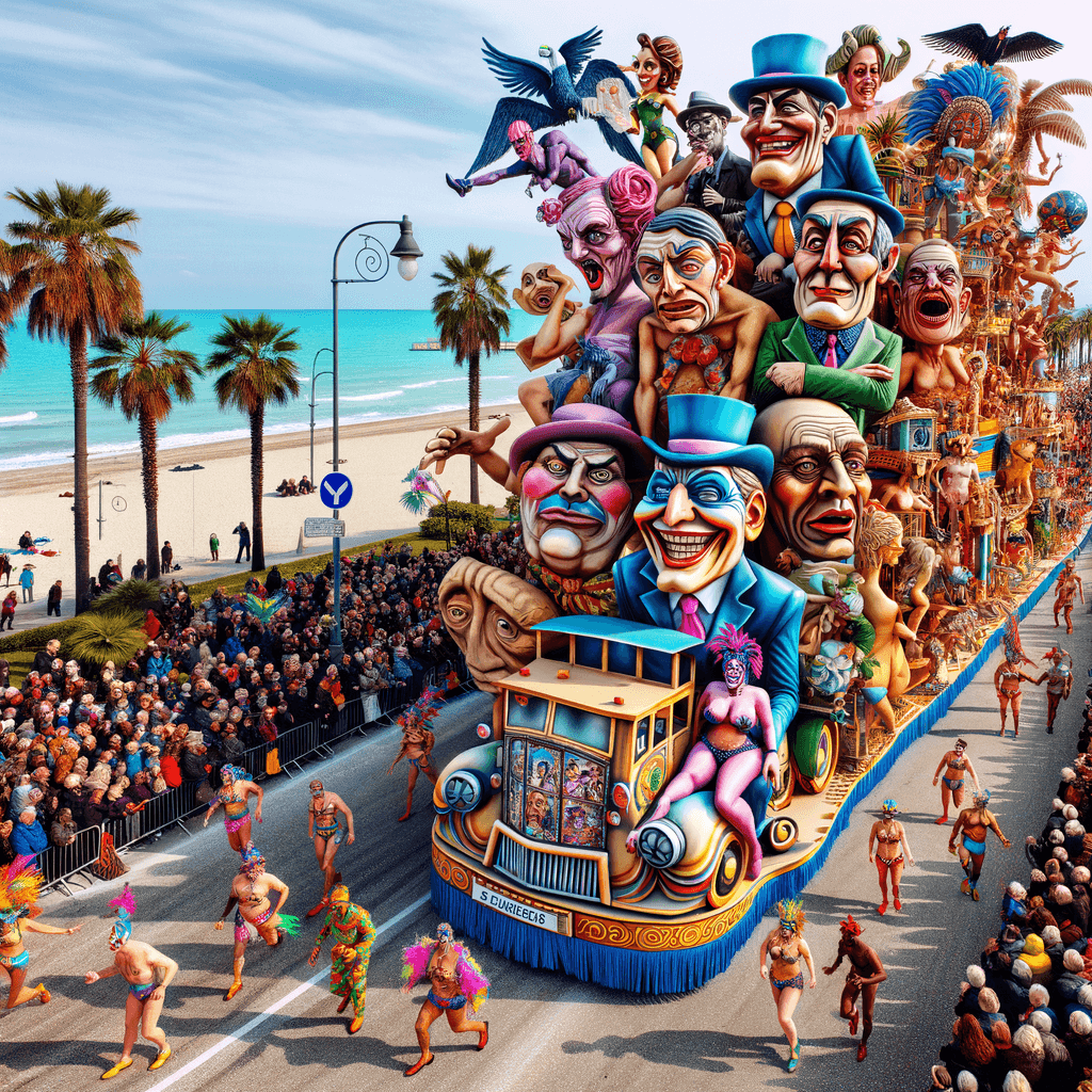 Carnevale Di Viareggio - Italy Paint By Numbers Art