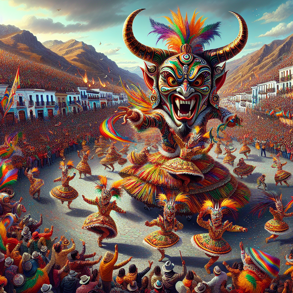 Carnival Of Oruro - Oruro Paint By Color