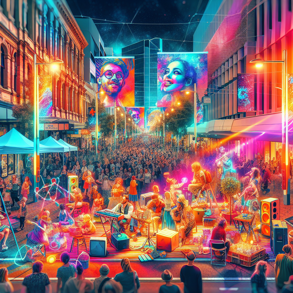 Adelaide Fringe Festival - Adelaide Number Painting