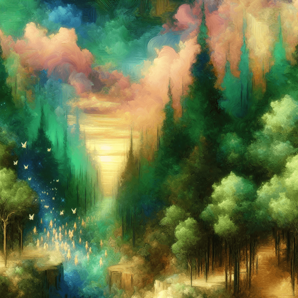 Forest Fairy Tale Dreamscape Paint By Numbers Art