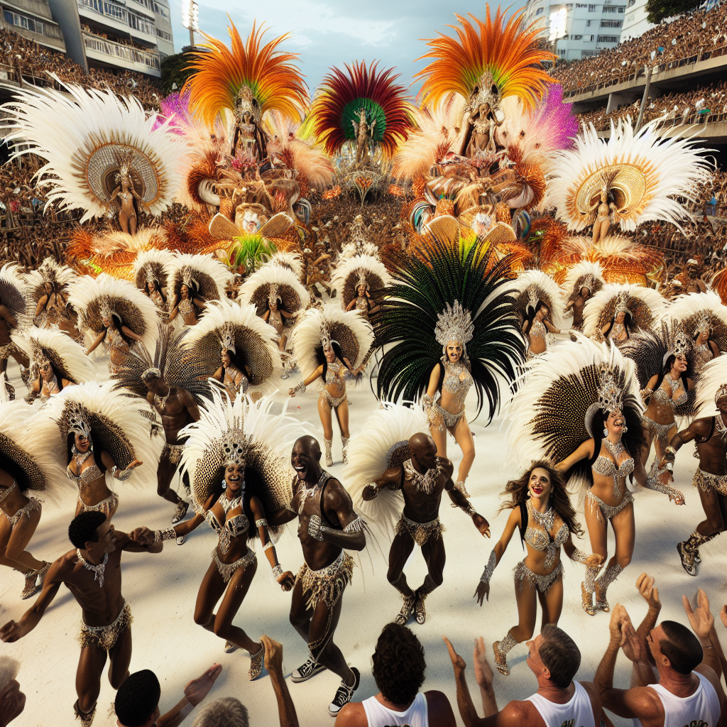 Río De Janeiro Carnival - Brazil Painting By Numbers Kit