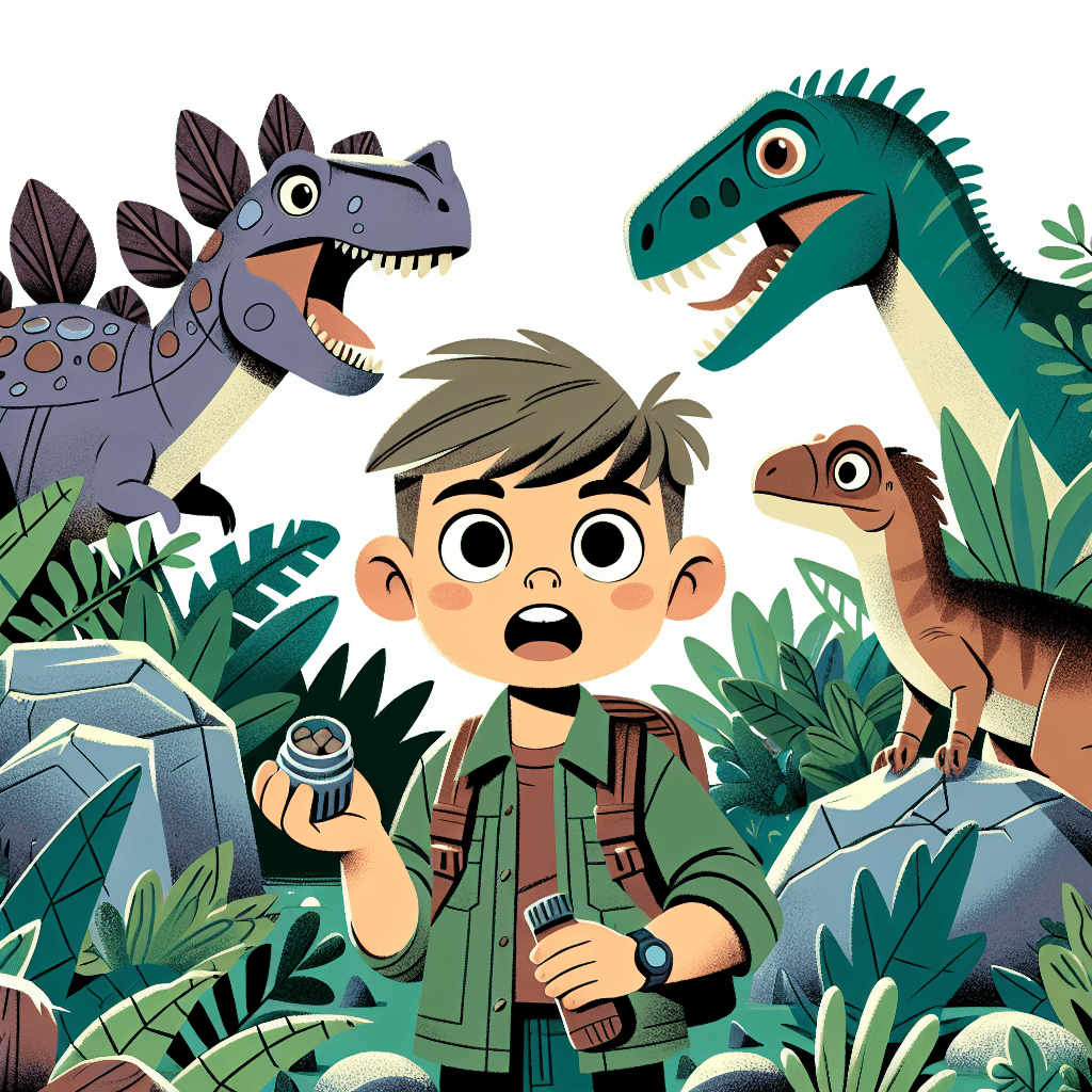Dinosaur Expedition Safari Paint By Color