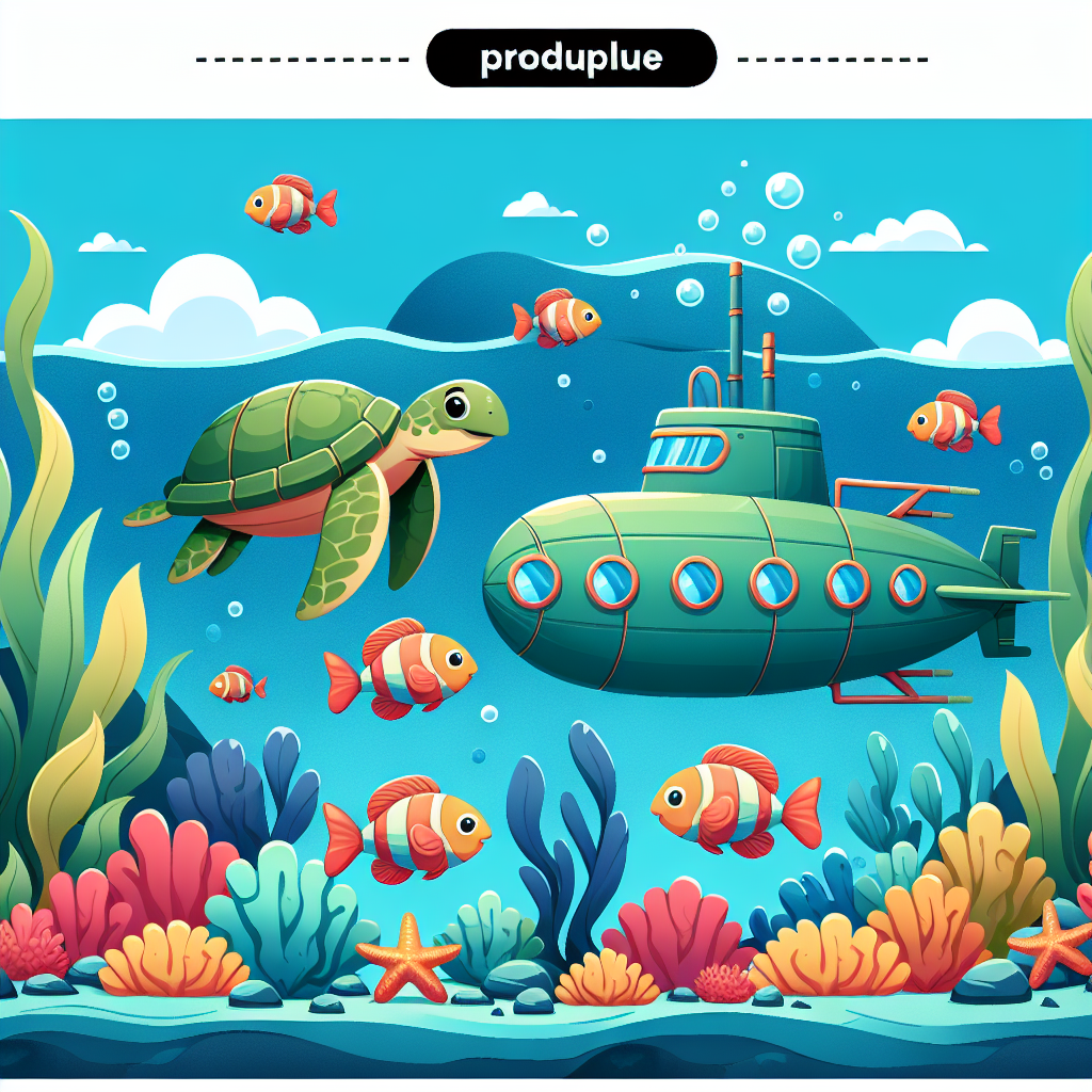 Undersea Adventure Voyage DIY Paint By Numbers