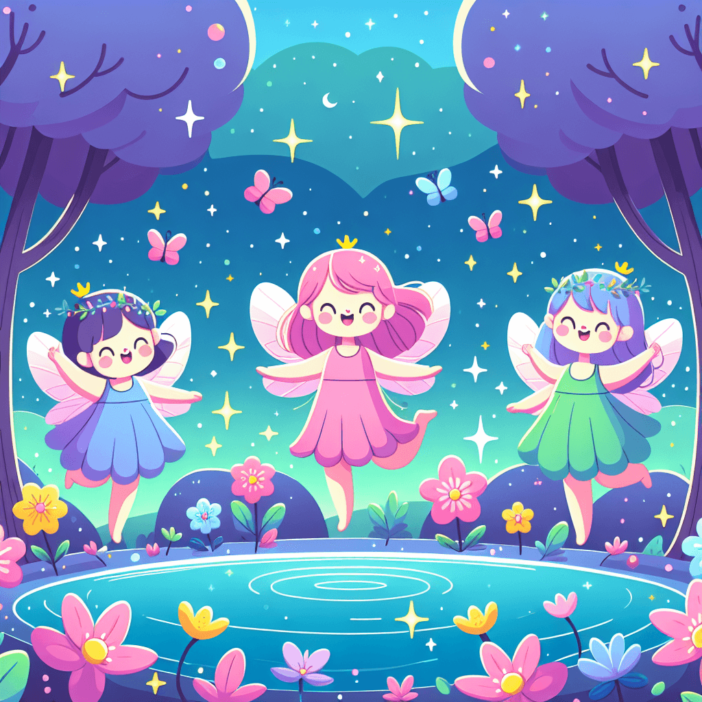 Mystical Fairy Pond Numbered Painting Kits