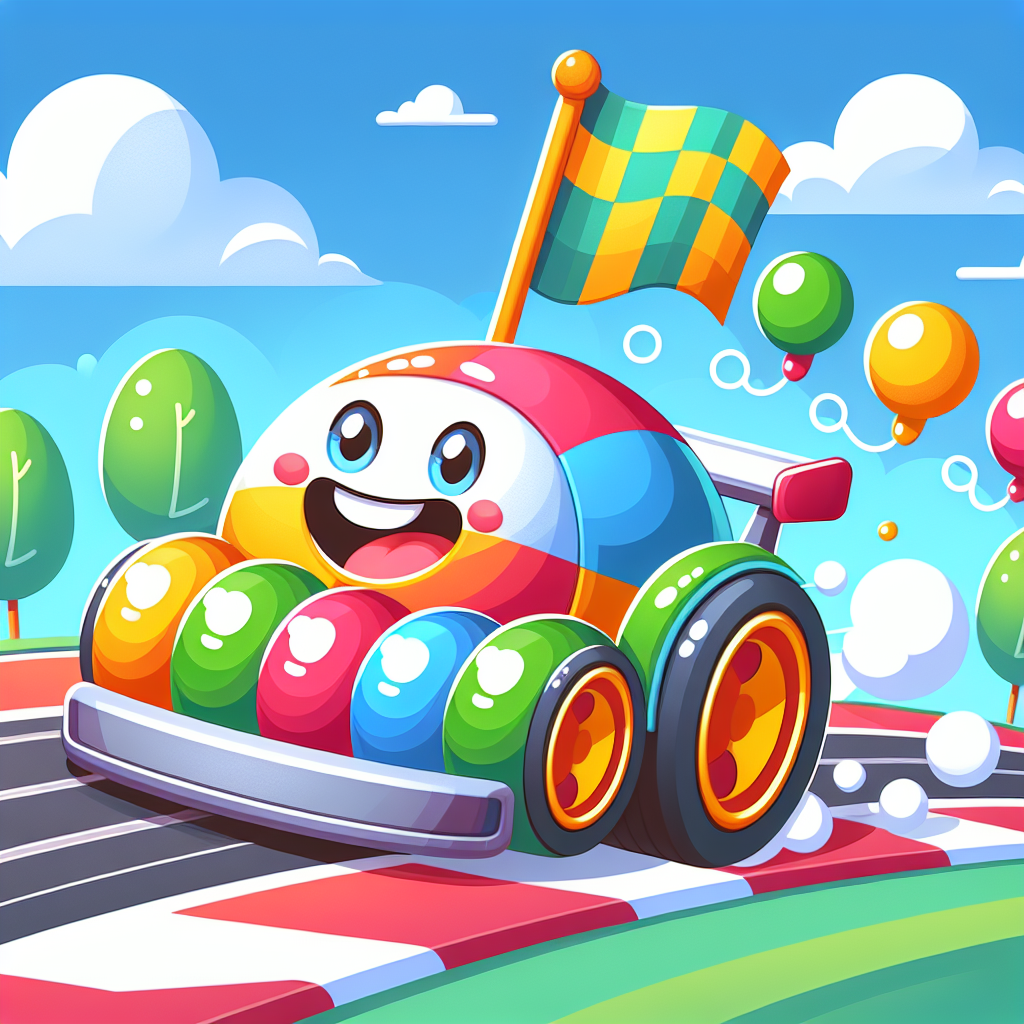 Dashing Car Painting By Numbers Kit