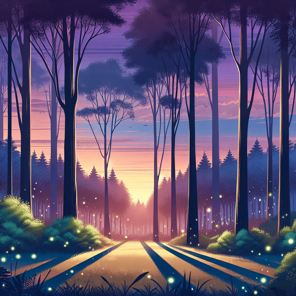 Twilight Forest Retreat Paint By Numbers Kits