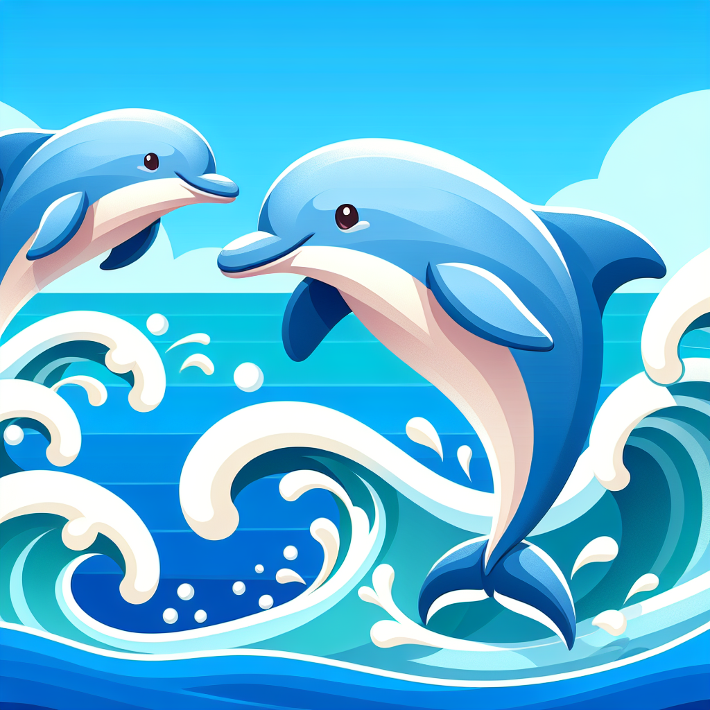 Dolphin's Delight Dive Paint By Numbers Art