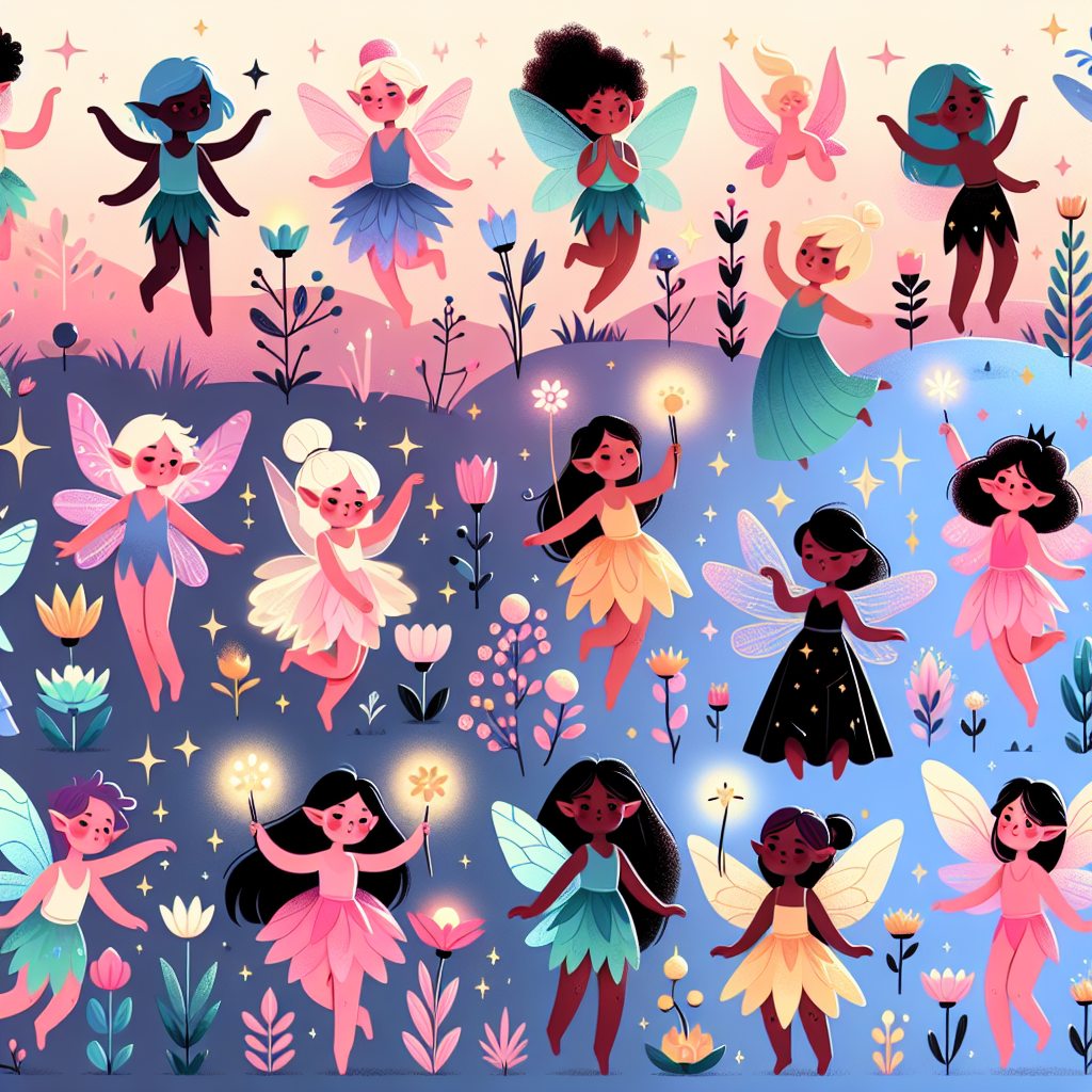 Mystical Meadow Dance Paint By Number