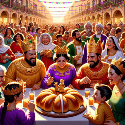 Día De Reyes - Mexico DIY Paint By Numbers