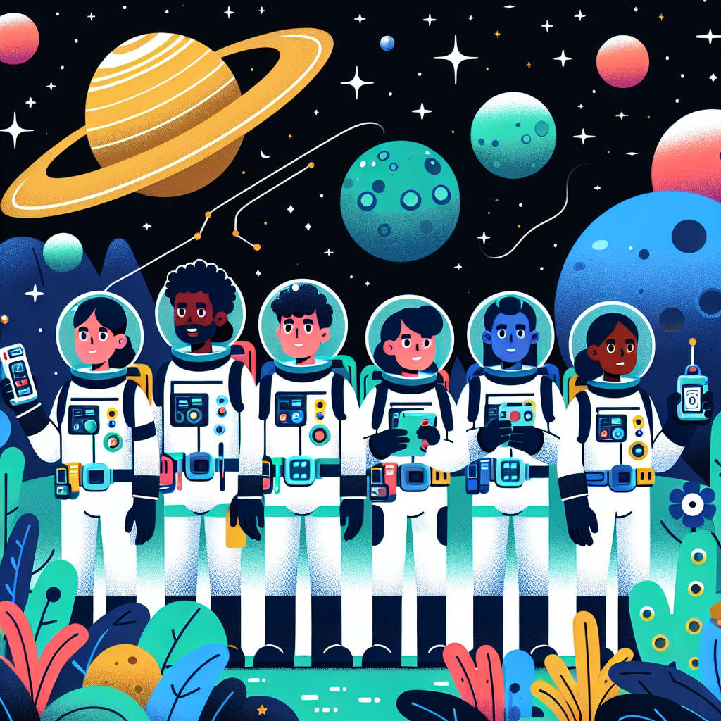 Space Rangers Exploration Paint By Numbers Art
