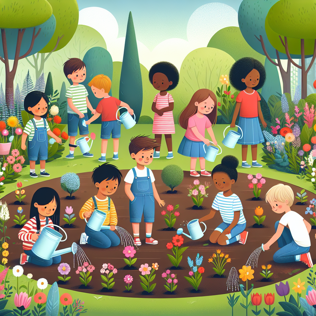 Garden Of Blooming Wonders Paint By Number