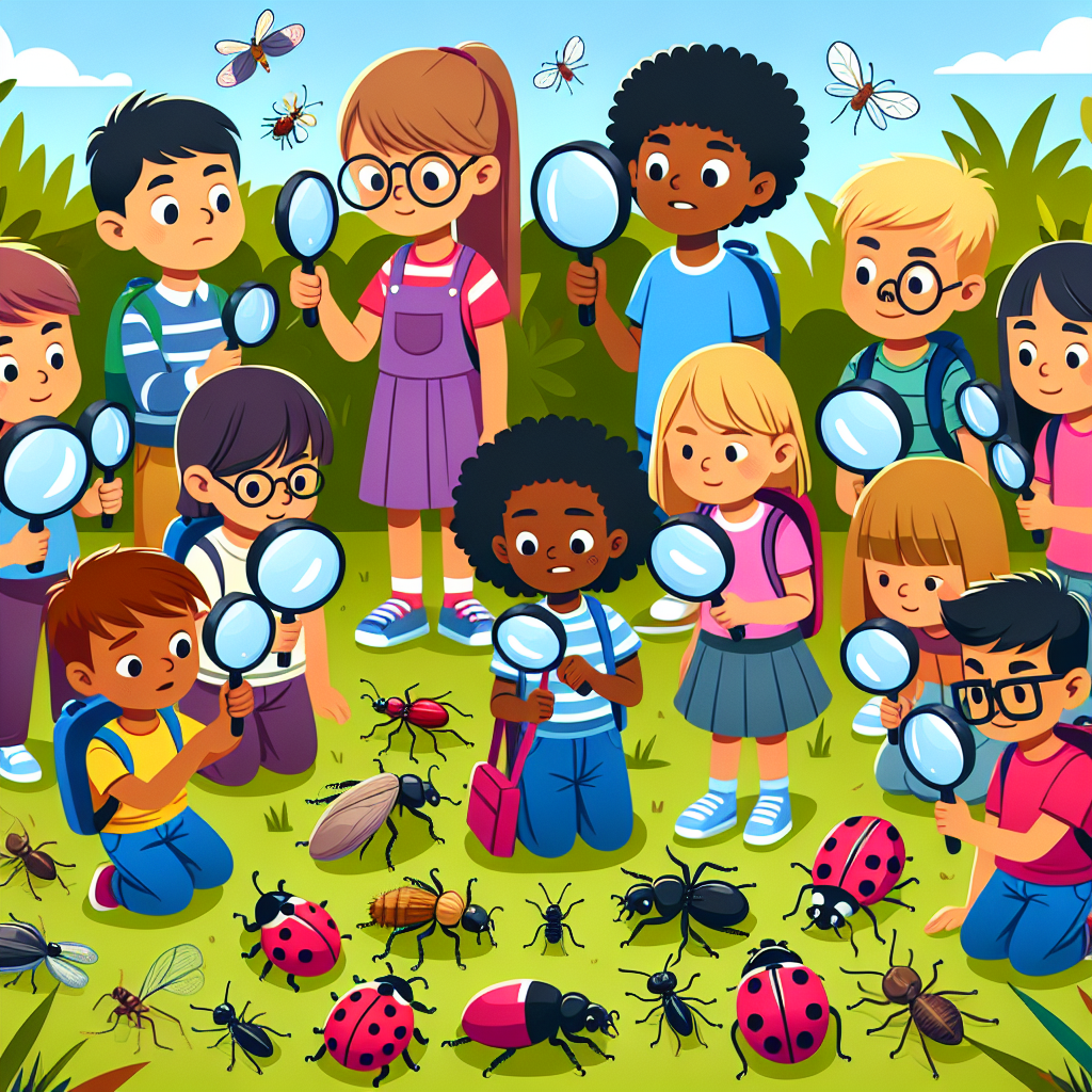 Creepy Crawly Critter Hunt Paint By Number