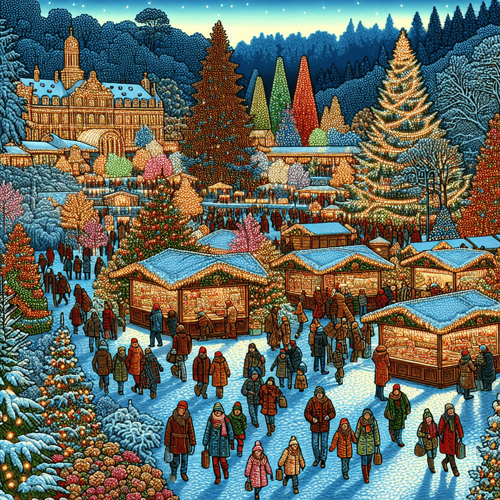 Tivoli Gardens Christmas - Denmark Paint By Numbers