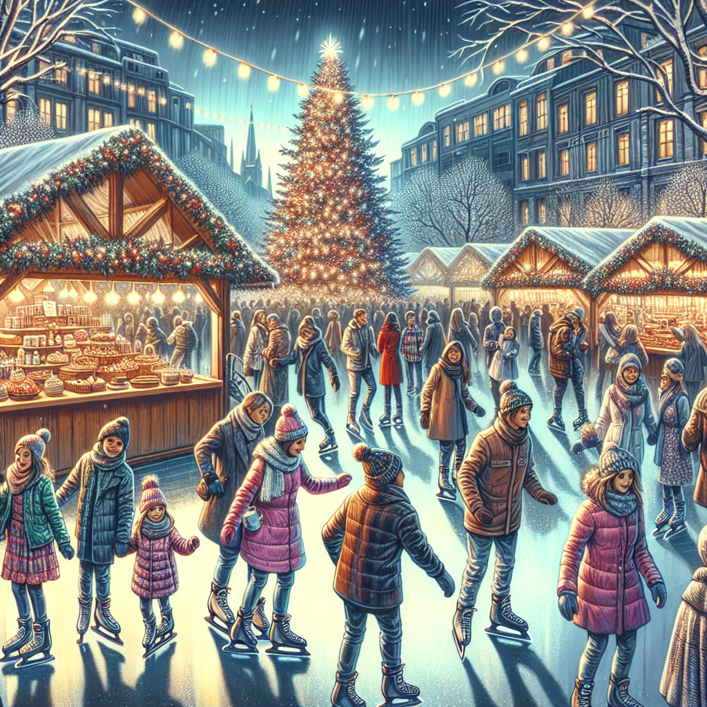 Zagreb Advent Festival Painting By Numbers Kit