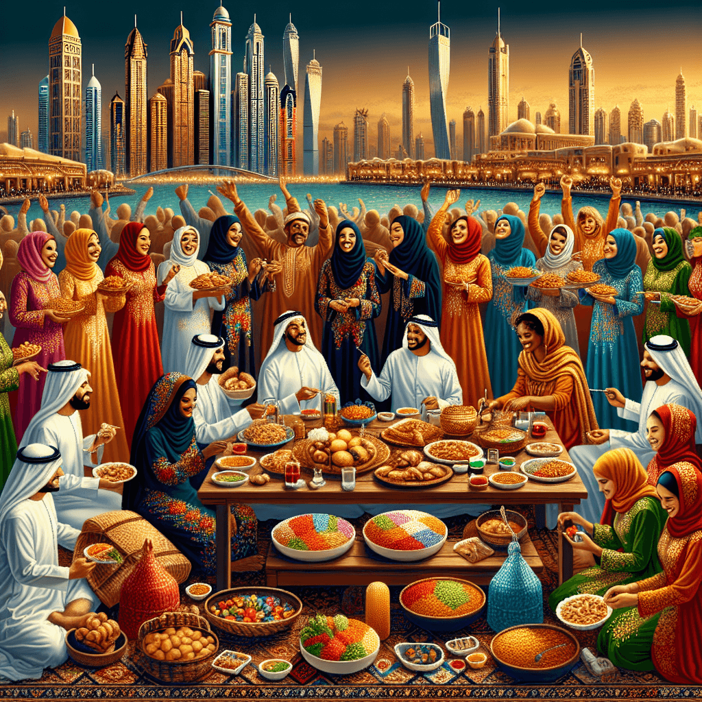 Eid Al-Fitr - Dubai, UAE Paint By Number