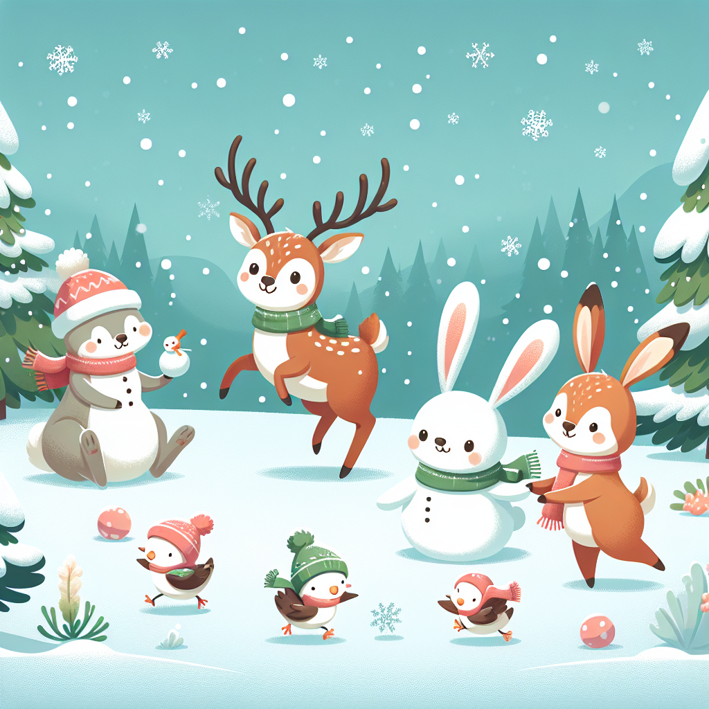 Frosty Frolic Paint By Numbers Kits