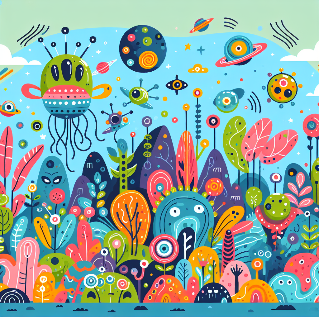 Imaginative Outer Worlds Painting Number Kit