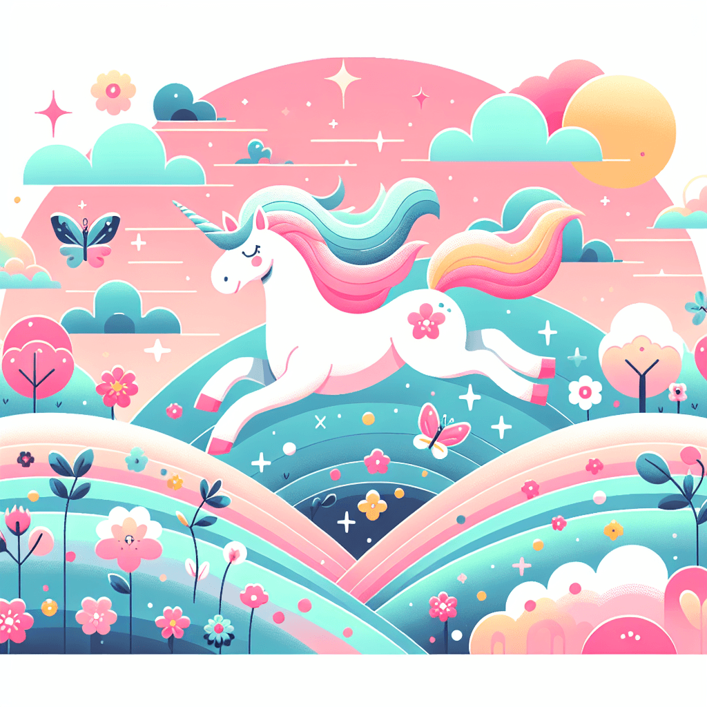 Dreamy Unicorns Paint By Numbers