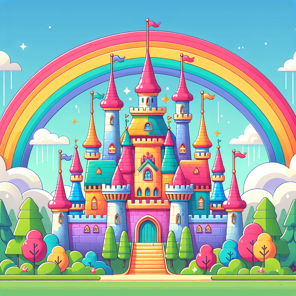 Wondrous Fairy Tale Castle Numbered Painting Kits